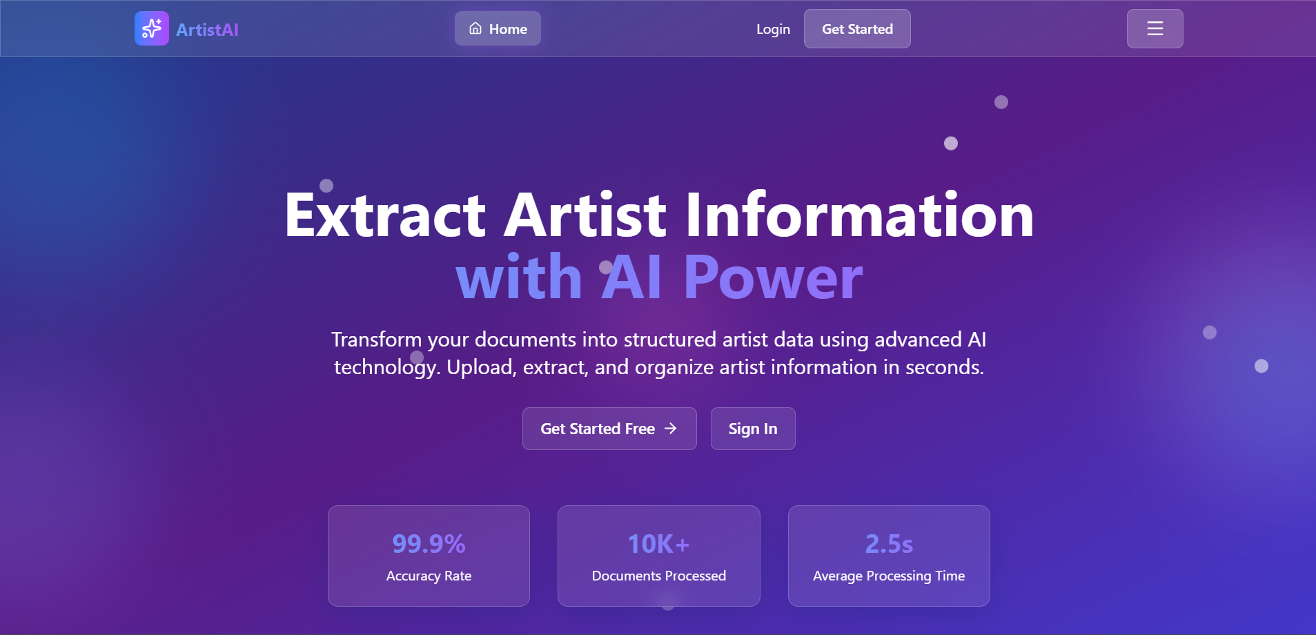 ArtiVerse – AI-Powered Artist Knowledge Extraction System